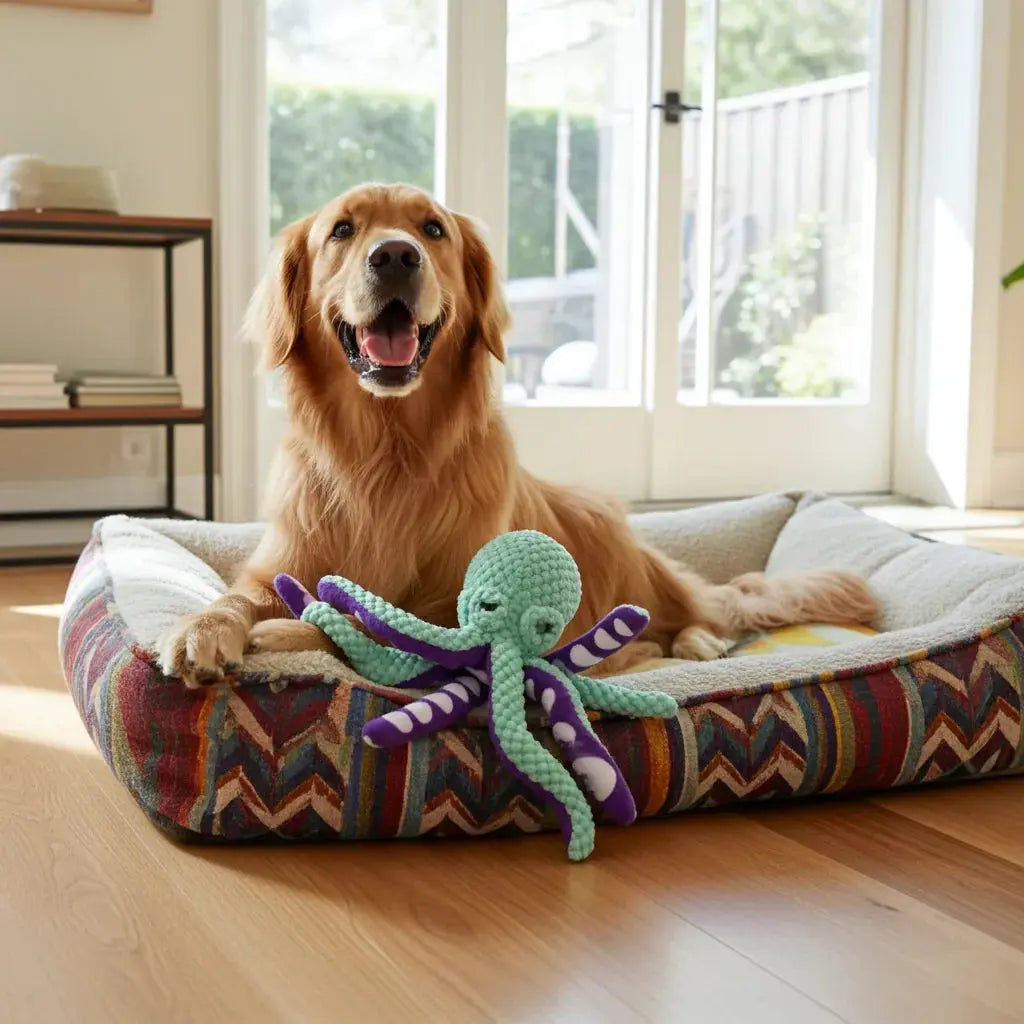 Plush Squid Dogs Toy - SHIMIS